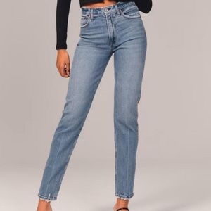 Abercrombie and Fitch High rise mom jeans